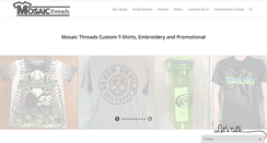 Desktop Screenshot of mosaicthreads.com